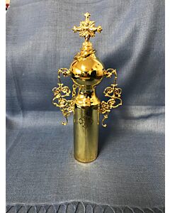 Gold-plated myrrh container