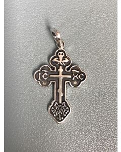 Sterling Silver Traditional neck Cross