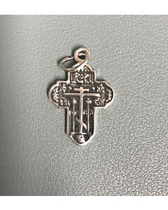 Let God Arise Sterling Silver Cross