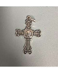 Sterling Silver Cross with Christ's Holy Face