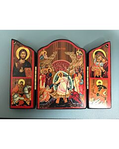 Triptych Resurrection/Annunciation 