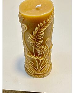 Fern Pillar Candle