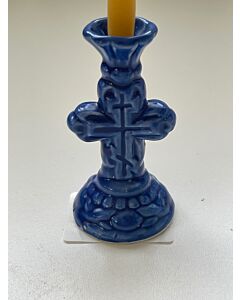 Romanian Cross Candle Holders Large