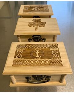 Celtic Design Wooden Boxes