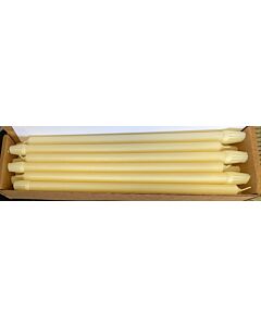 51% beeswax Holy Table candles (box of 18)