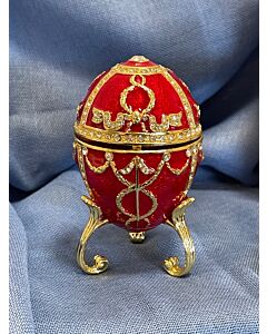 Red Egg Trinket Box