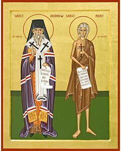 St. Mary of Egypt and St. Andrew of Crete