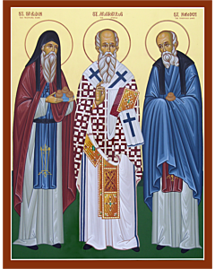 Apostle Aristobulos, St. Spiridon and St Nikodem