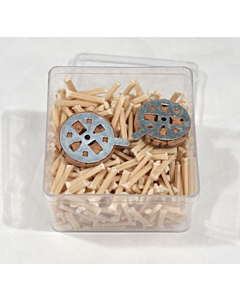 Lily-scented waxed wicks