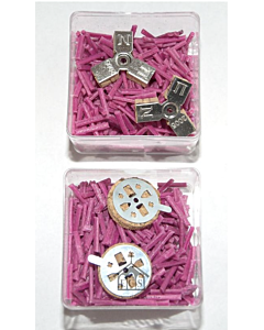 Pink wick refills and two floats (large box)