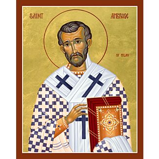 St. Ambrose of Milan 