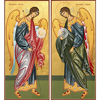 Archangels Michael and Gabriel