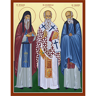 Apostle Aristobulos, St. Spiridon and St Nikodem