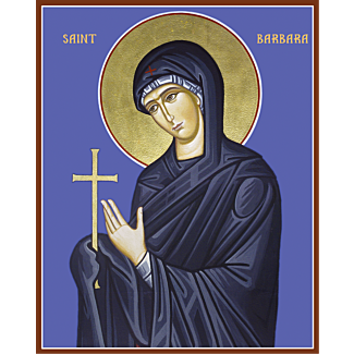 St. Barbara the nun martyr