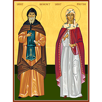 Sts. Benedict and Photini