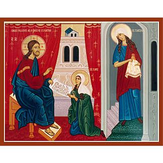 Christ with Sts. Martha and Mary