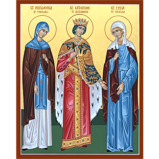 Sts. Catherine, Morwenna, and Lydia