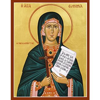 St. Euphemia the all-praised