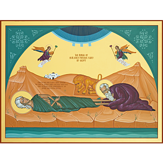 The Burial of St. Mary of Egypt 