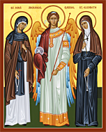 Archangel Gabriel, St. Elizabeth and St. Nina