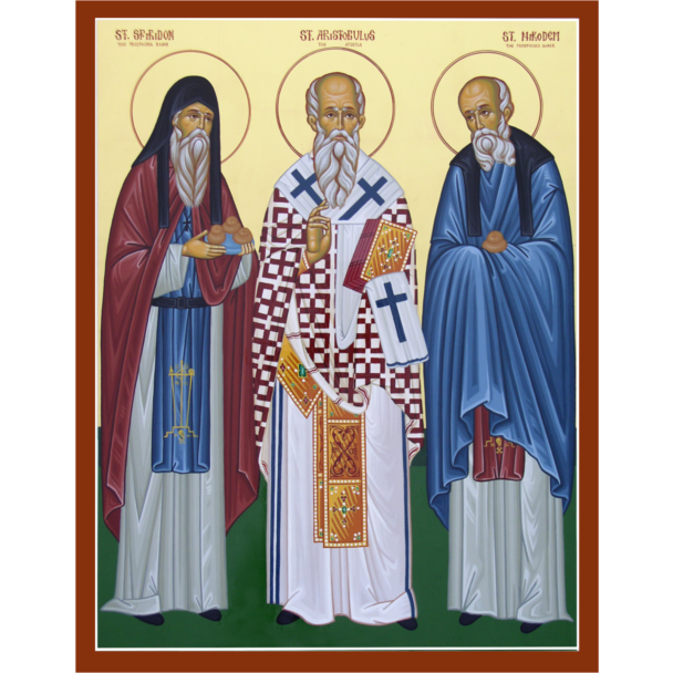 Apostle Aristobulos, St. Spiridon and St Nikodem