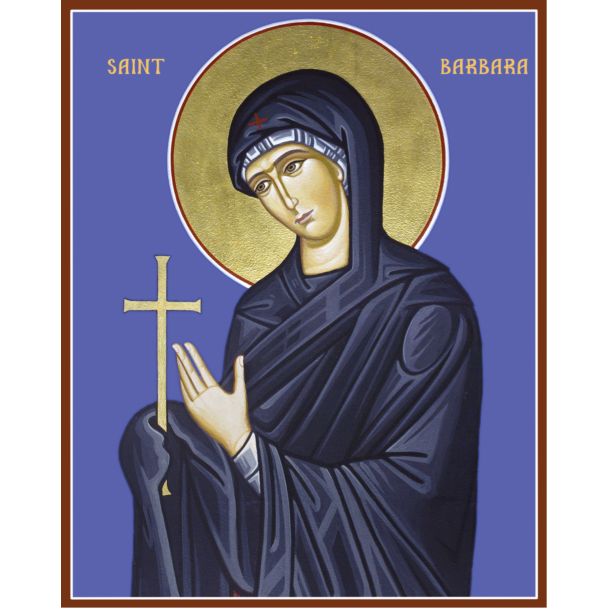 St. Barbara the nun martyr