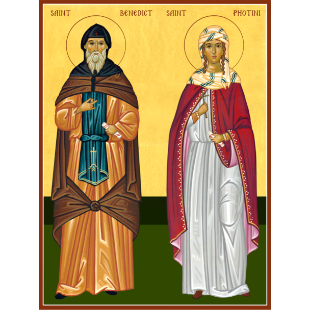 Sts. Benedict and Photini