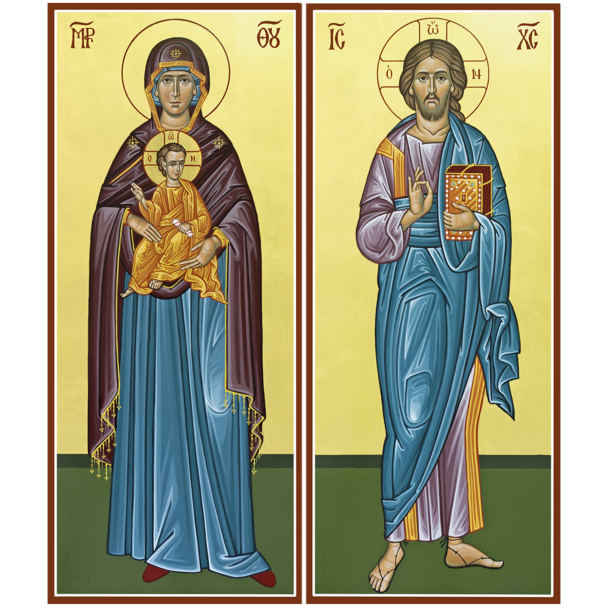 Christ and the Theotokos