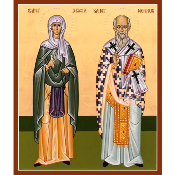 St. Pelagia and St. Nonnus